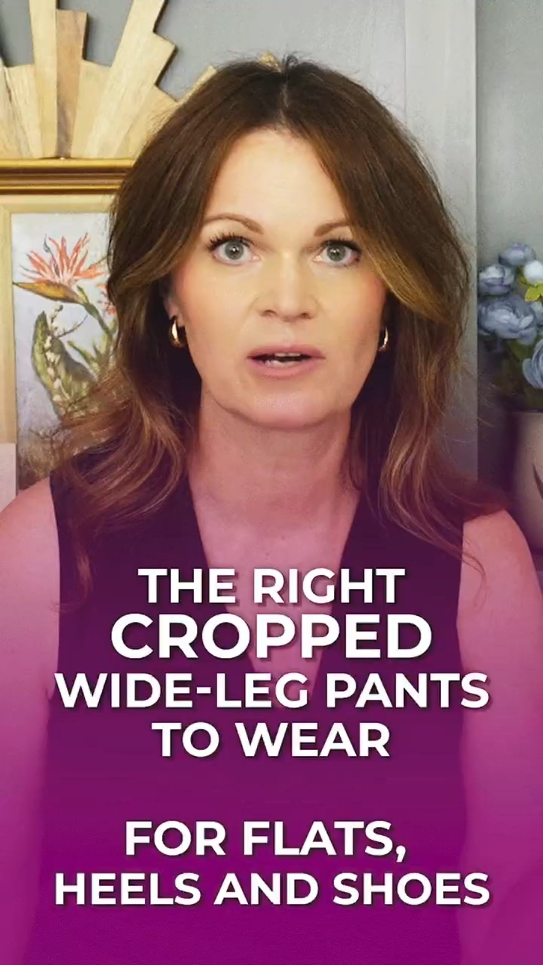 The Right Cropped Wide-Leg Pants to Wear with Flats and Heels �

Let’s talk pant lengths—because yes, length does matter!

The goal with cropped wide-leg pants is to elongate the leg visually:
� Show your ankle and the top of your foot
� Less shoe, more skin—for both flats and heels
� Skip ankle straps, high vamps, or chunky buckles that cut you off

Mastering the right length is key to styling wide-leg pants with confidence.

#CroppedPants
#StyleTips
#WideLegJeans
#WideLegPants

#LTKStyleTip #LTKOver40 #LTKSeasonal