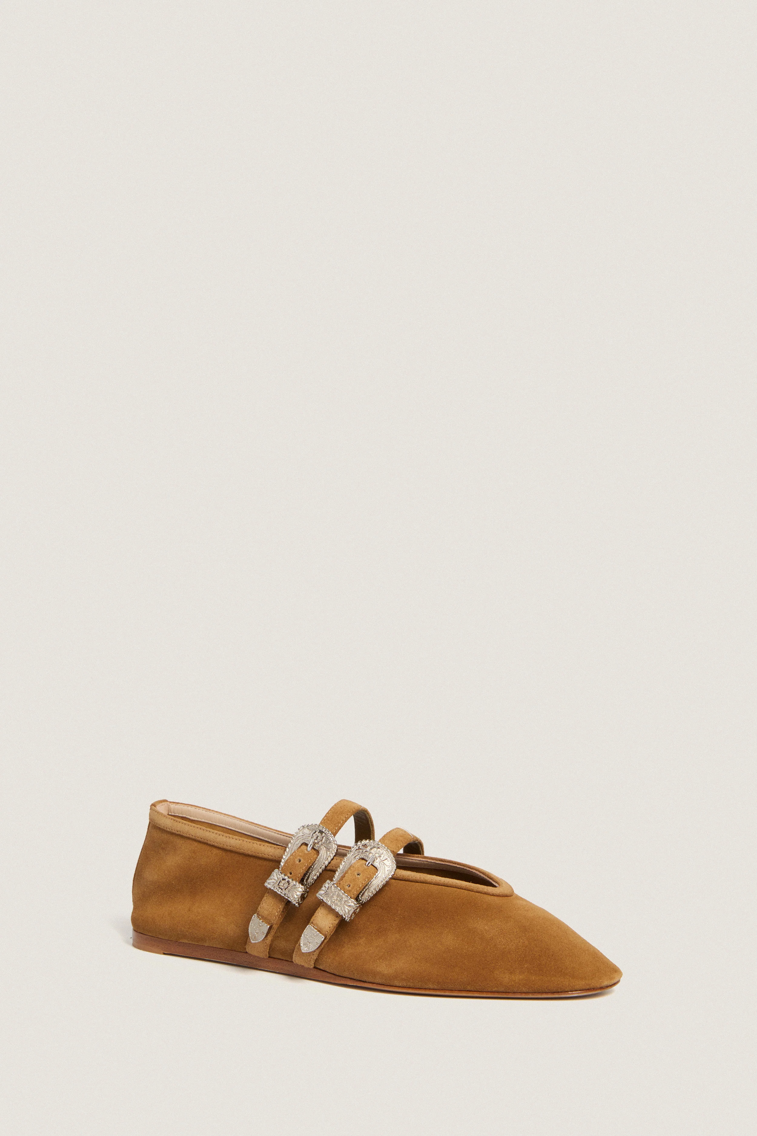 Taupe Claudia Ballet Slippers | Tuckernuck (US)