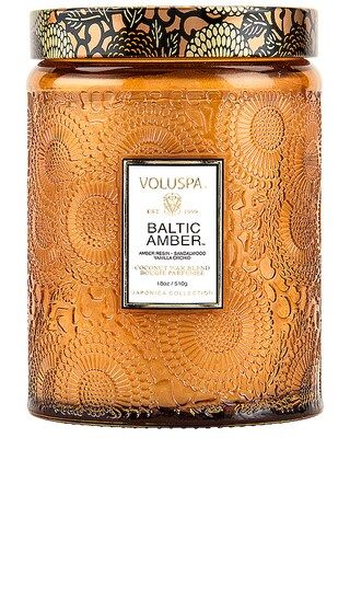 Baltic Amber Large Jar Candle in Woody | Revolve Clothing (Global)