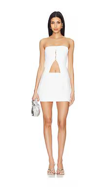 superdown Rianna Skirt Set in White from Revolve.com | Revolve Clothing (Global)