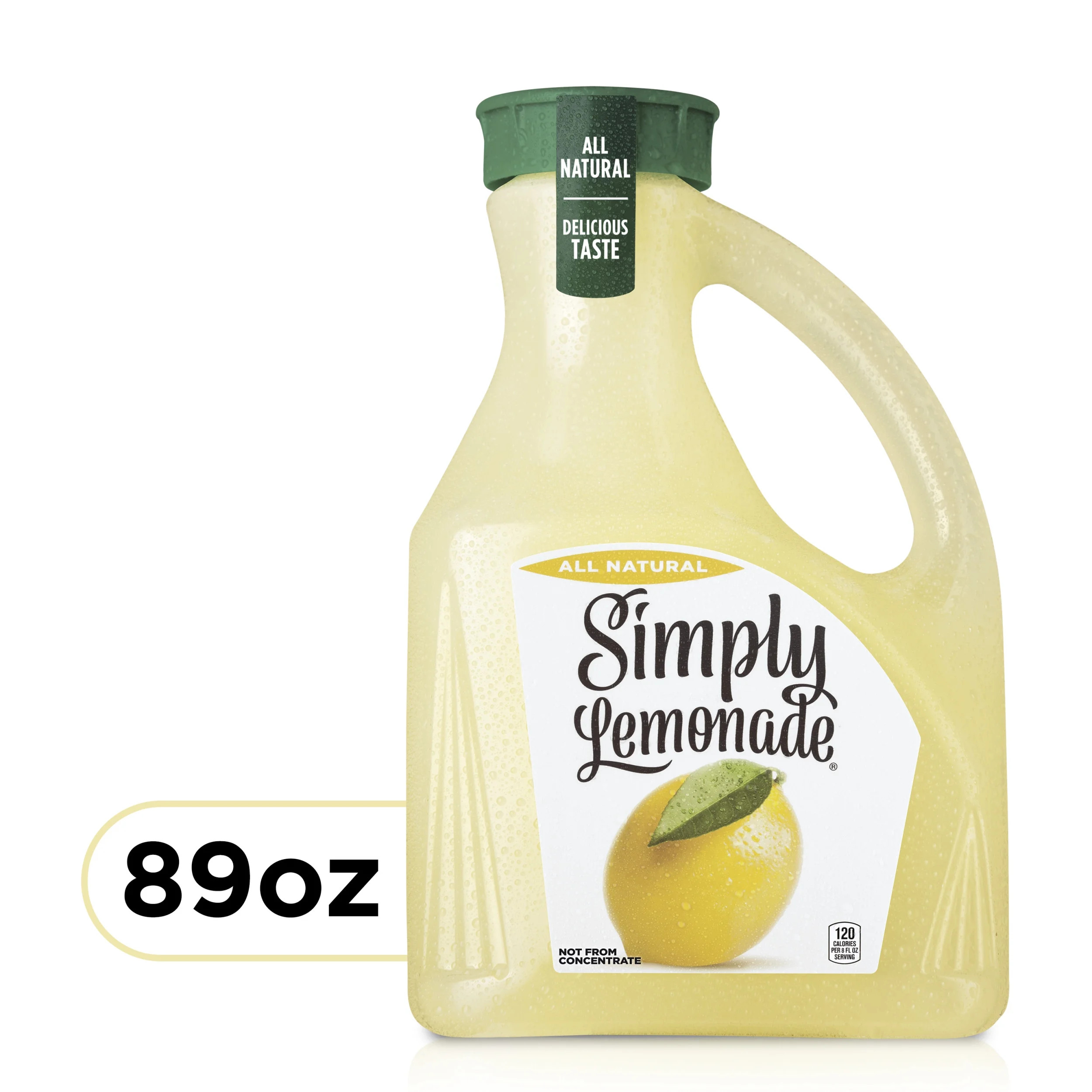 Simply Non GMO All Natural Lemonade Juice, 89 fl oz Bottle | Walmart (US)