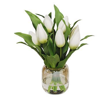 Faux Tulips In Vase | Pottery Barn (US)