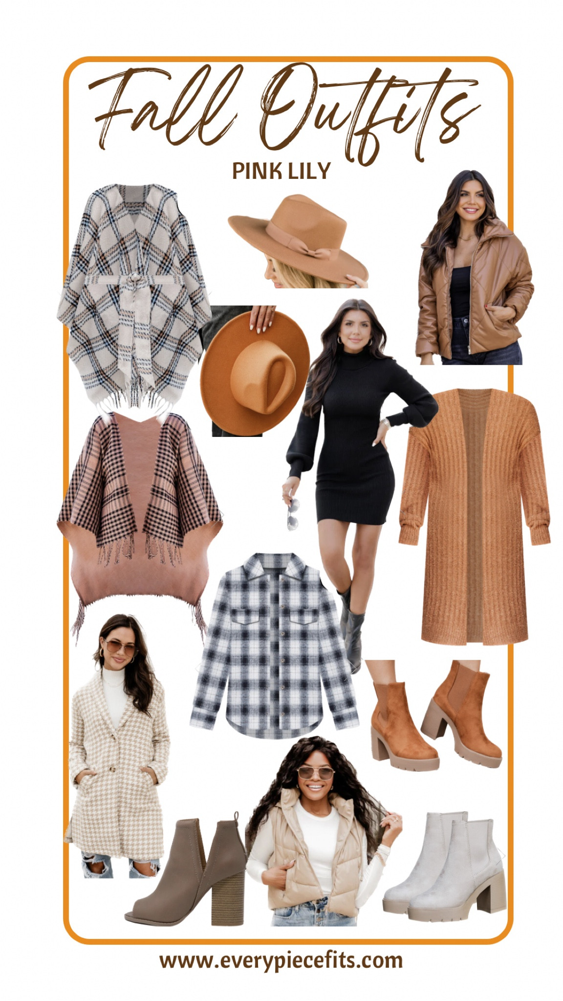 There are some great fall outfit items at Pink Lily and they will be 30% off in the LTK sale! 🍂🍁 A black sweater dress can pair with just about anything and be dressed up or down.

#everypiecefits

#LTKSeasonal #LTKSale #LTKsalealert