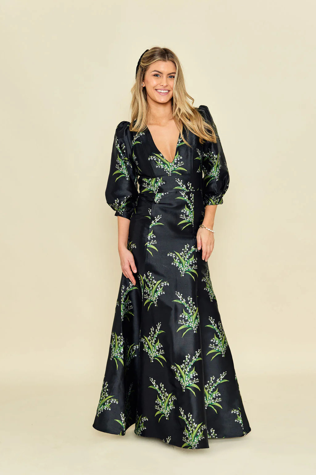 Lola Floor-Length V-Neck Bridesmaid Dress | 40+ Colors | LulaKate