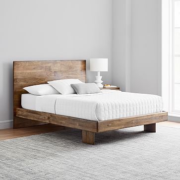 Anton Solid Wood Bed | West Elm (US)