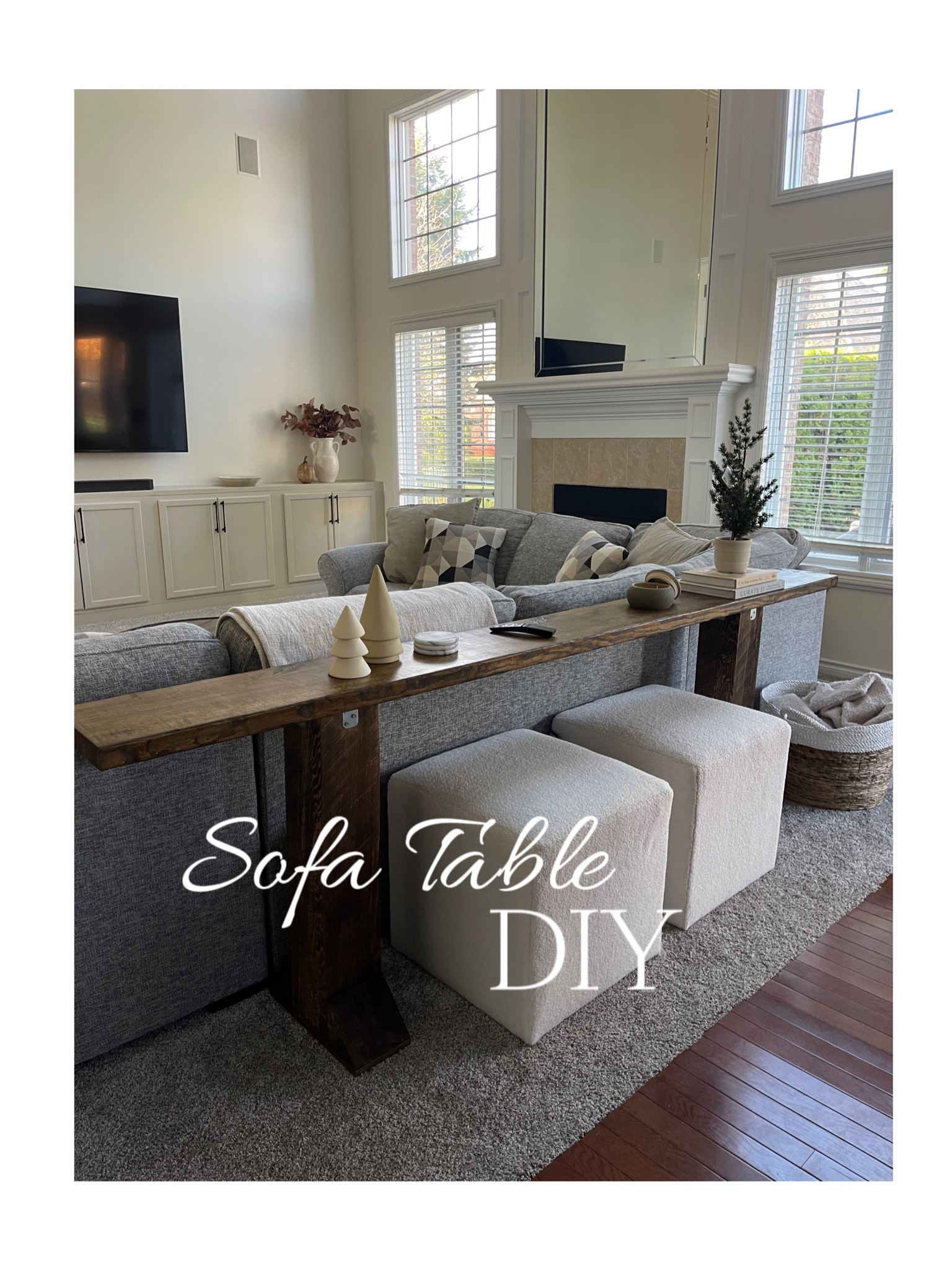 Sofa Table DIY ✨

#LTKhome #LTKHoliday