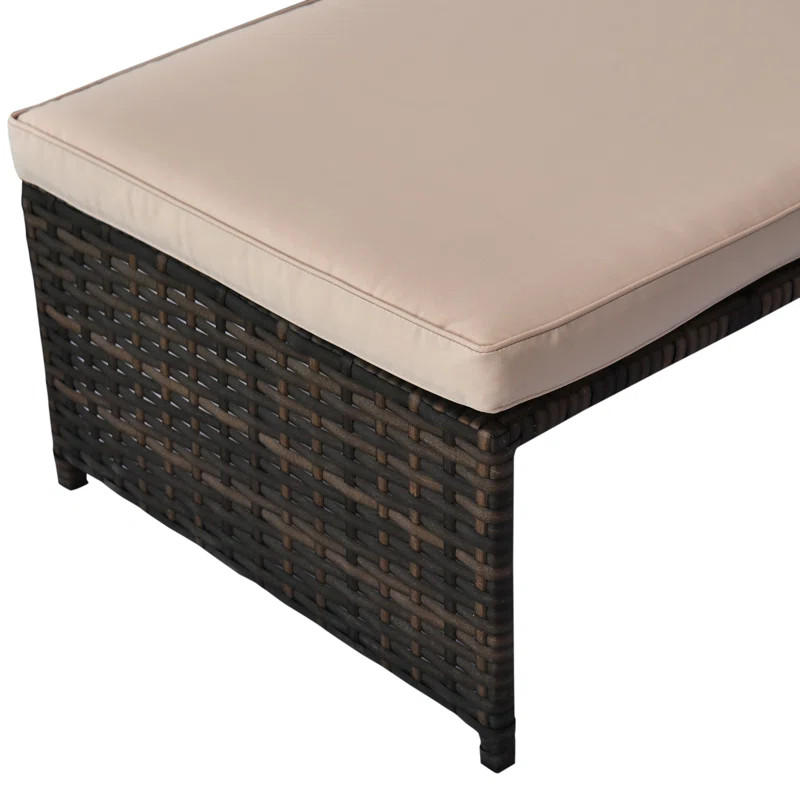 Swingle Wicker/Rattan 3 - Person Seating Group with Cushions | Wayfair North America