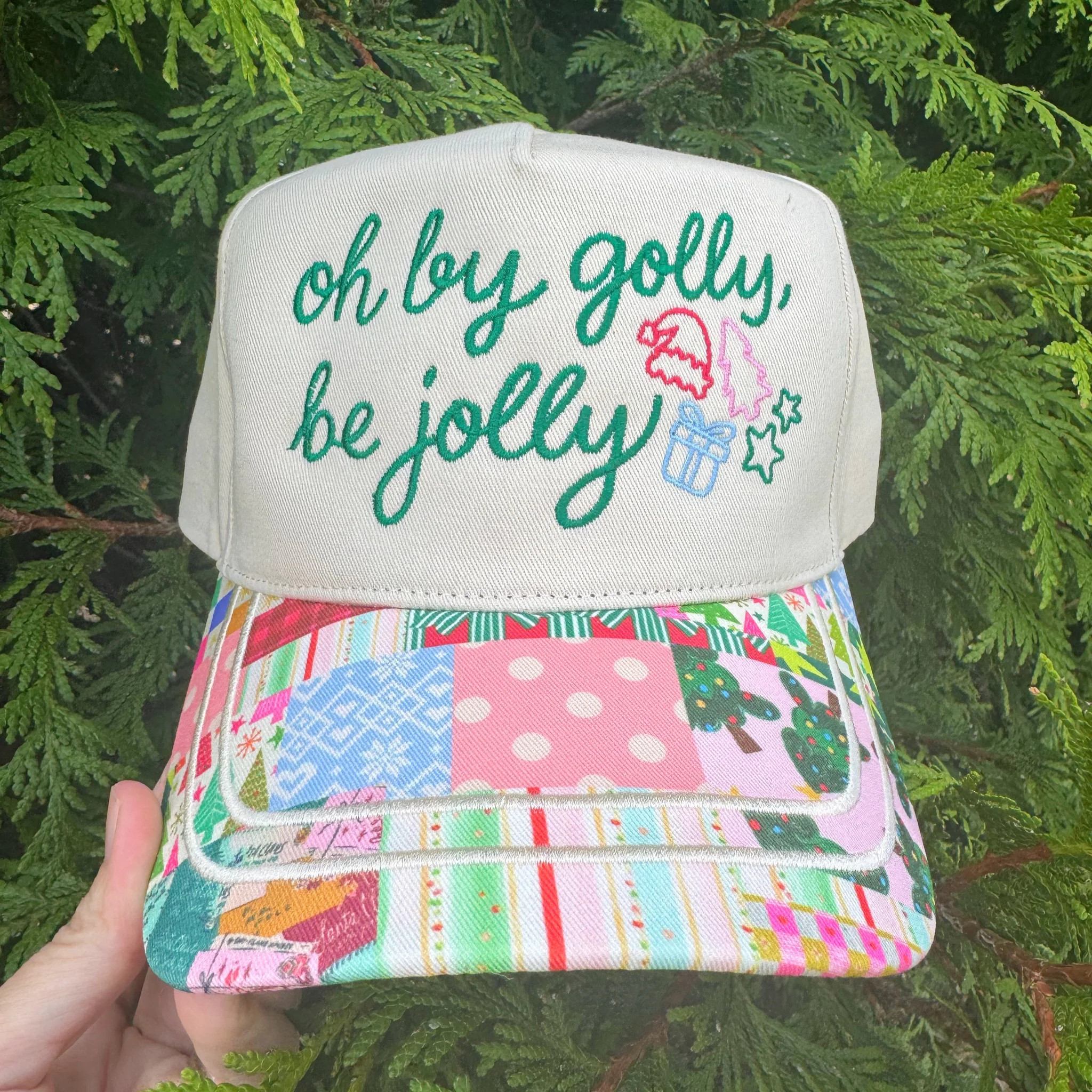 Oh By Golly, Be Jolly Hat | Poppy & Pine