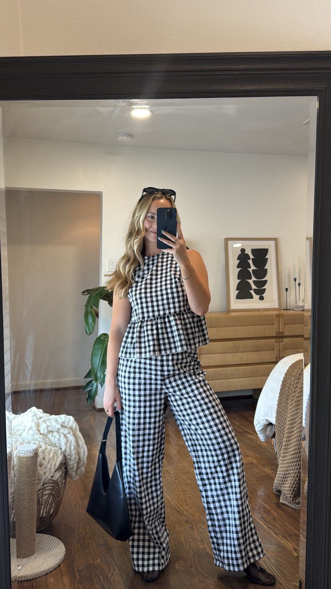 The cutest matching gingham set for early fall! Tank has open back peep hole with a button at the top + pants are elastic. I’m in a small and 5’4

#LTKFindsUnder50 #LTKSeasonal #LTKFindsUnder100