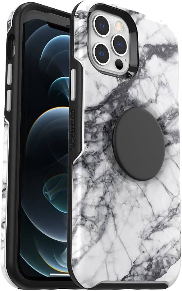 OtterBox + PopGrip Symmetry Series Case for iPhone 12 and iPhone 12 PRO (ONLY) - Retail Packaging... | Amazon (US)