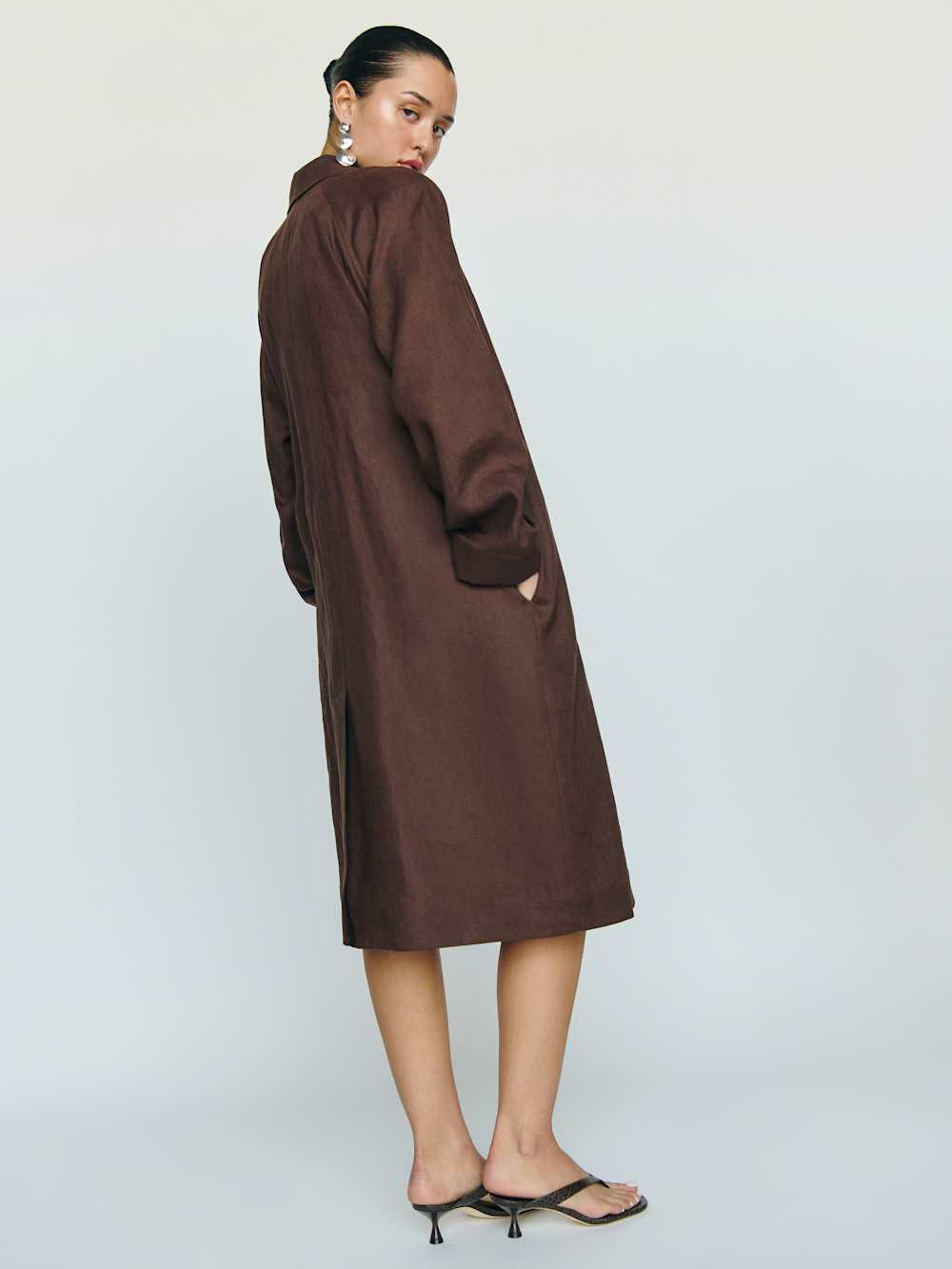 Beck Linen Trench | Reformation (Global)