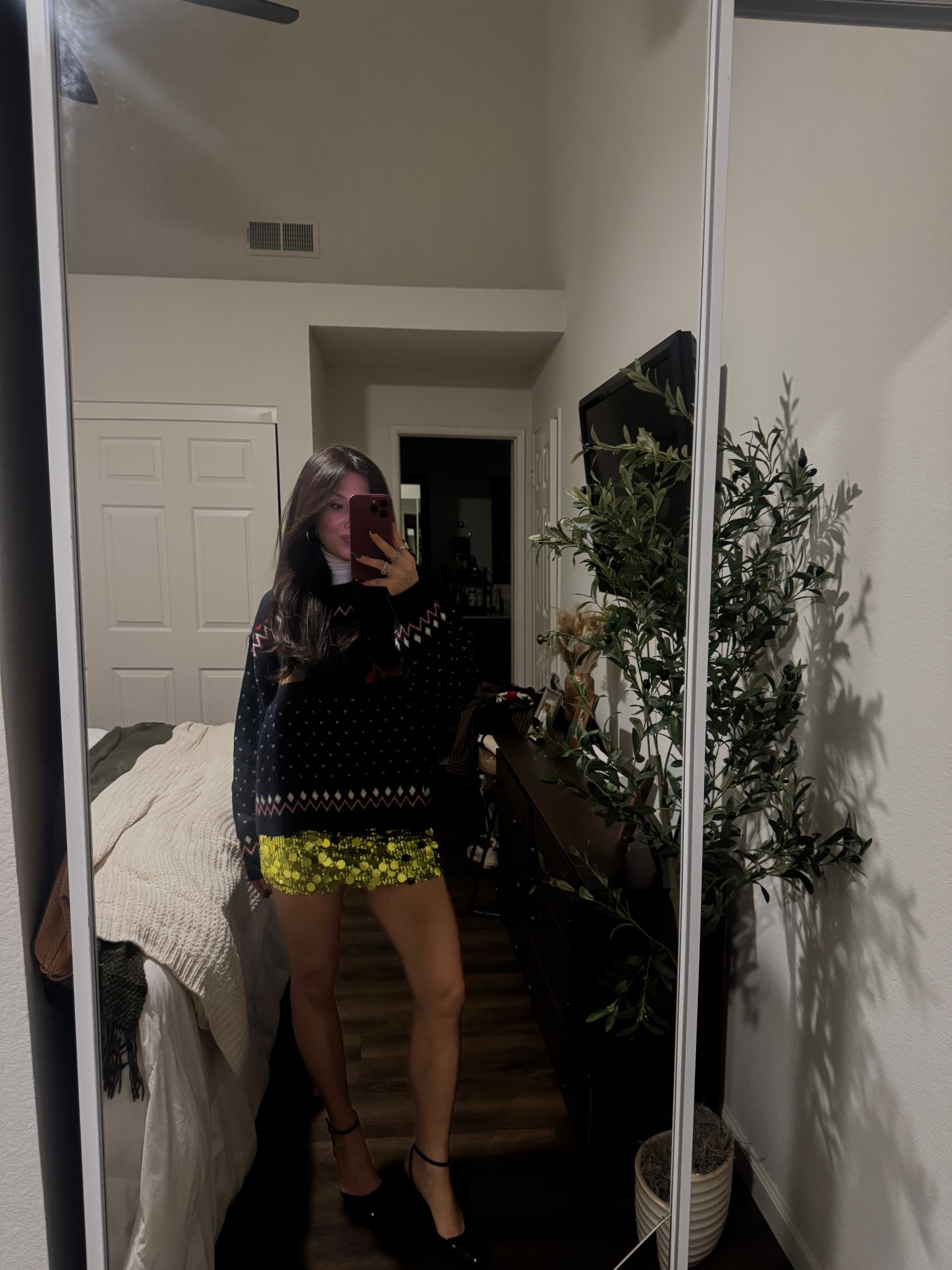 ugly sweater Xmas party💚

#LTKootd