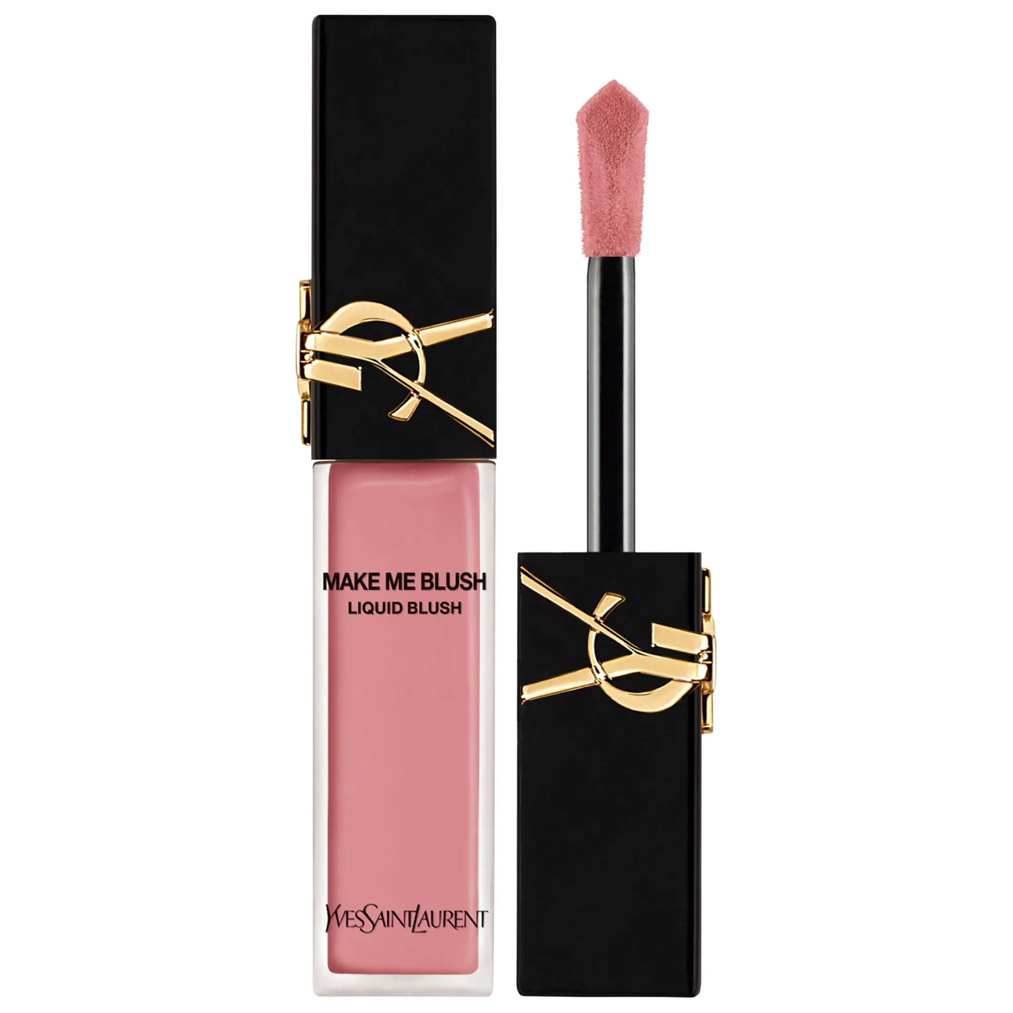 Yves Saint Laurent Make Me Blush 12H Blurring Liquid Blush 44 Nude Lavalliere 0.51 oz / 15 mL | Sephora (US)