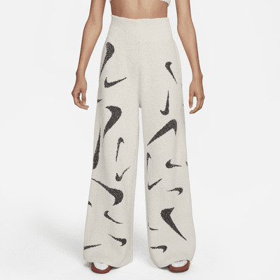 Nike Sportswear Phoenix Cozy Bouclé Women's High-Waisted Wide-Leg Knit Pants | Nike (US)