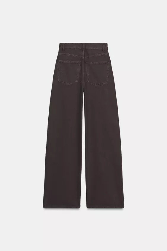 TRF EXTRA WIDE LEG HIGH WAIST JEANS | Zara US