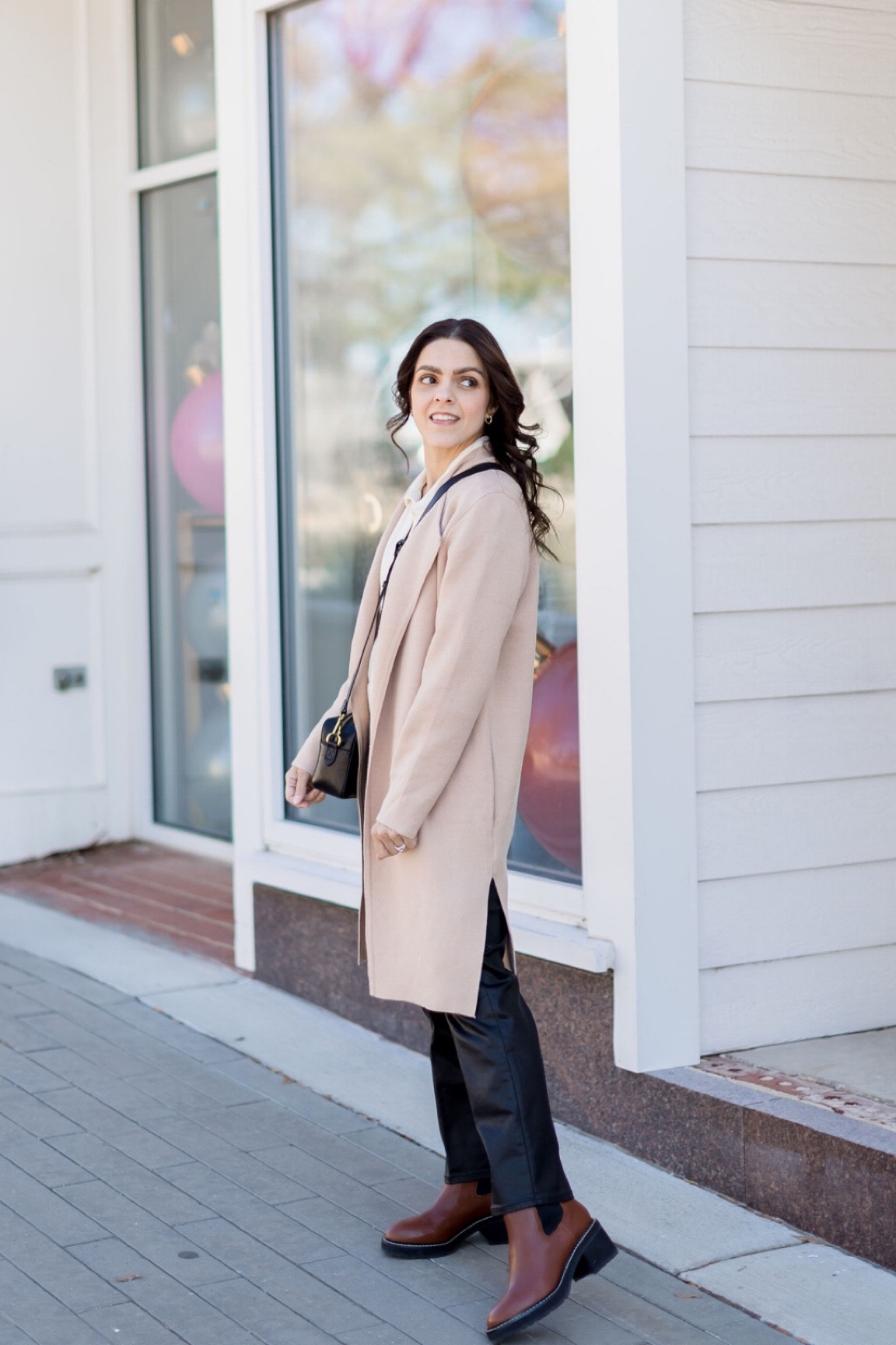 Ways to style coated jeans | #casualstyle #blackjean #holidaypant #lugboot #coatigan #chicwish #express 

#LTKunder100 #LTKstyletip