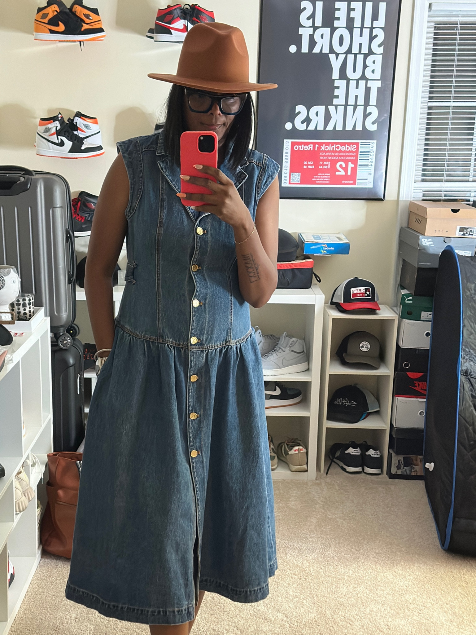 The best denim dress I own. 
Jenee Naylor x Target

#LTKFindsUnder50