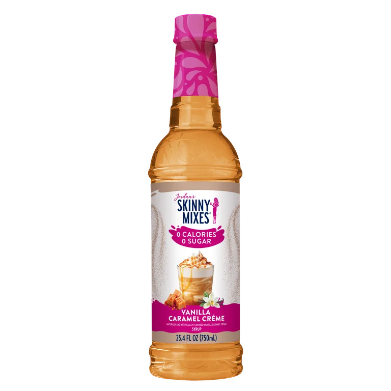 Jordans Skinny Mixes, Gluten-Free Sugar Free Syrup,  Vanilla Caramel Crème - 750ml | Walmart (US)