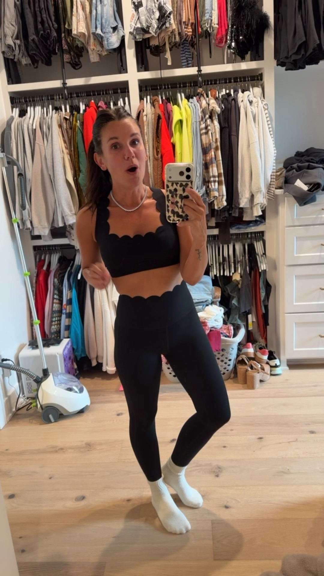 Wearing a size medium in both the top and bottoms “KERRISSA” to get 15% off ￼