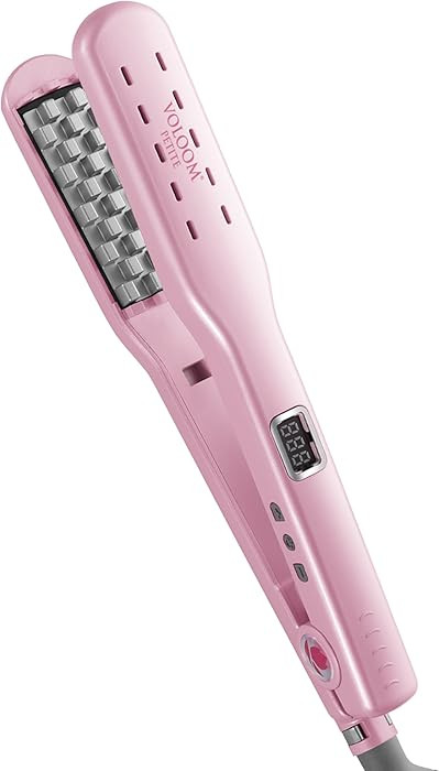 VOLOOM Petite 1” Inch Professional Volumizing Ceramic Flat Iron - Hair Volumizer & Styling Tool... | Amazon (US)