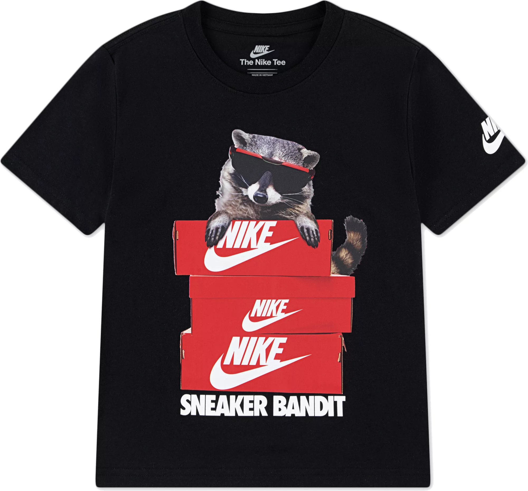 Nike Little Kids' Sneaker Bandit Graphic Tee, Size 6, Black | DICK'S Sporting Goods
