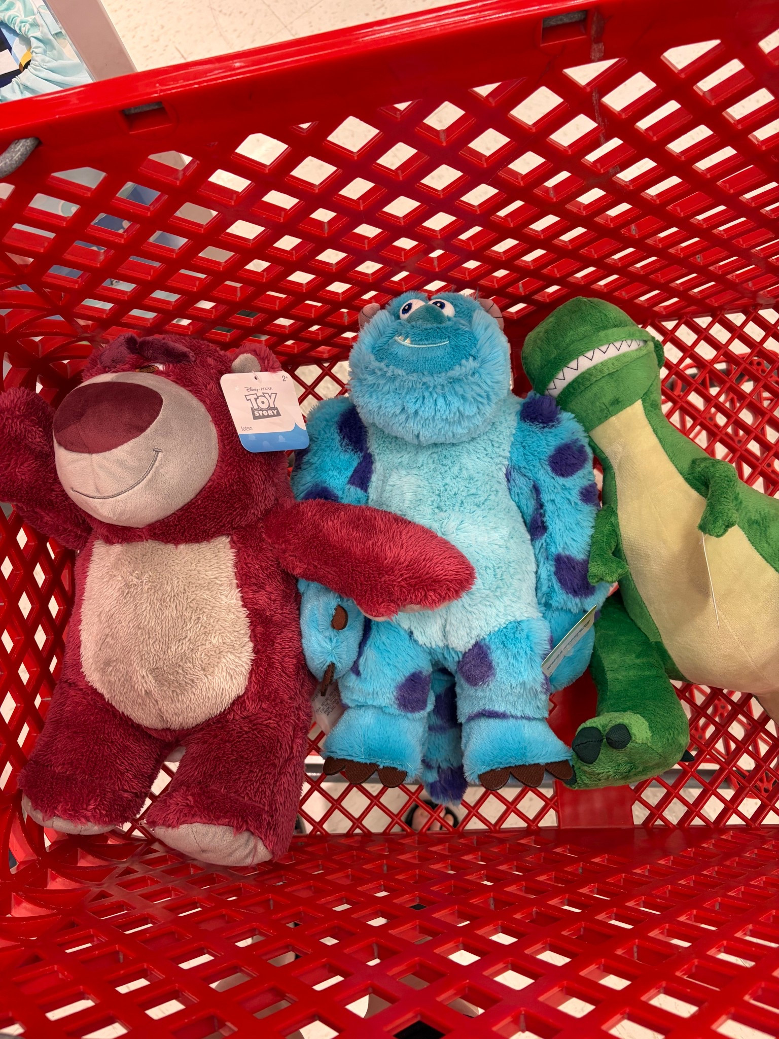 Target has awesome large Disney plushes! I thought Lotso, Sulley, and Rex were so cute 🩷🩵💚

#LTKmomlife #LTKKids #LTKHome