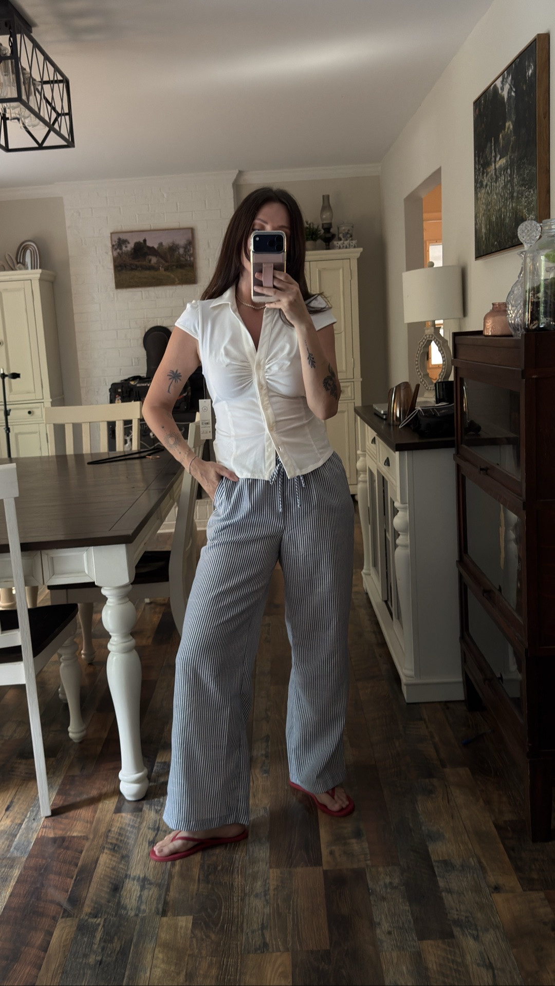 Wearing small top and small bottoms

#LTKSaleAlert #LTKootd