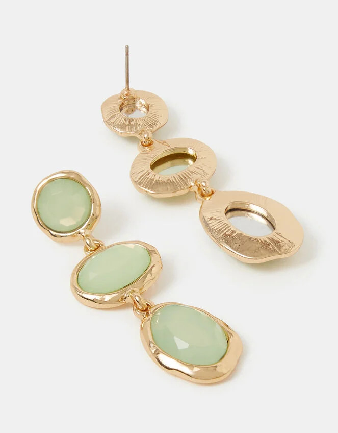 Triple Stone Drop Earrings | Accessorize (Global)