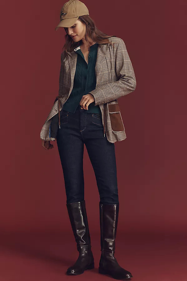 Cinch-Waist Blazer Jacket | Anthropologie (US)
