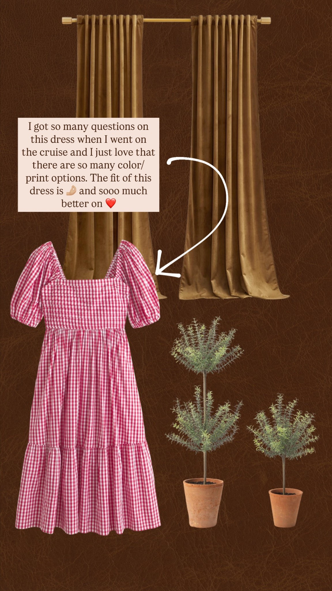 This dress is chefs kiss ❤️

#LTKHome #LTKFindsUnder100 #LTKStyleTip