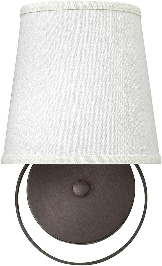 Hinkley Harrison Collection Transitional One Light Wall Sconce, Buckeye Bronze | Amazon (US)