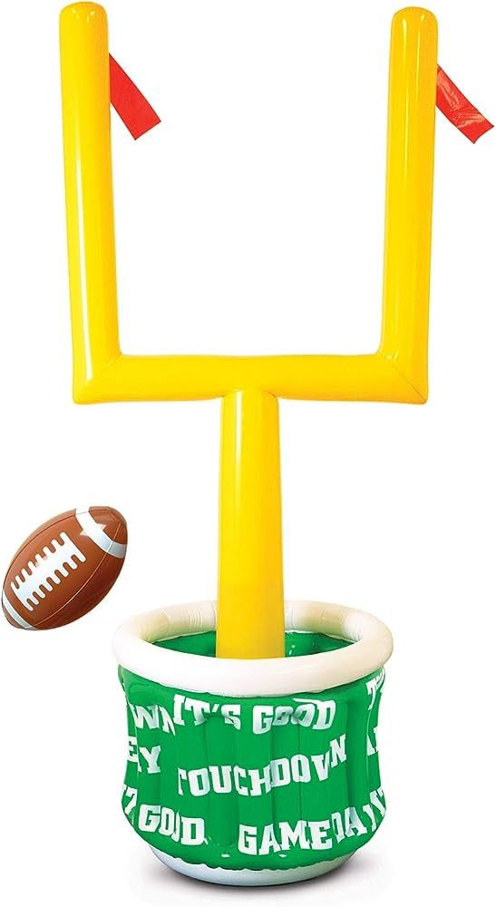 Amazon.com: Beistle Inflatable Football Goal Post Cooler With Football, 74” x 28” Holds appro... | Amazon (US)