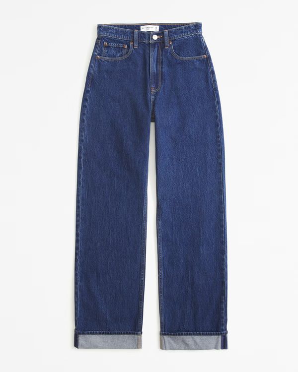 Women's High Rise Loose Jean | Women's New Arrivals | Abercrombie.com | Abercrombie & Fitch (US)