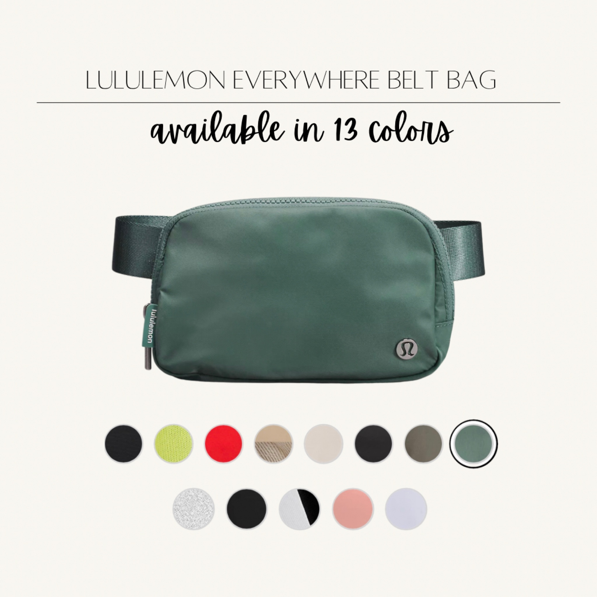 RUN! Lululemon everywhere belt bag is in stock with 13 colors!  So many cute ones for spring and summer. #lululemon #everywherebeltbag 

#LTKfamily #LTKitbag #LTKsalealert