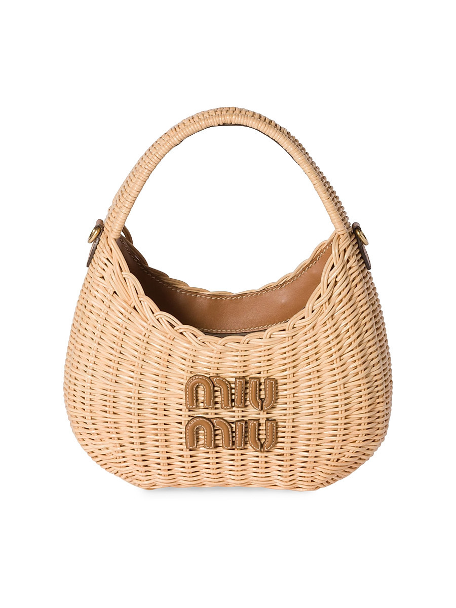 Women's Wander Wicker Top Handle Bag - Beige Khaki | Saks Fifth Avenue
