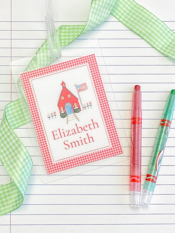 Backpack Bag Tag Personalized / Back to School Book Bag Tag/ | Etsy | Etsy (US)