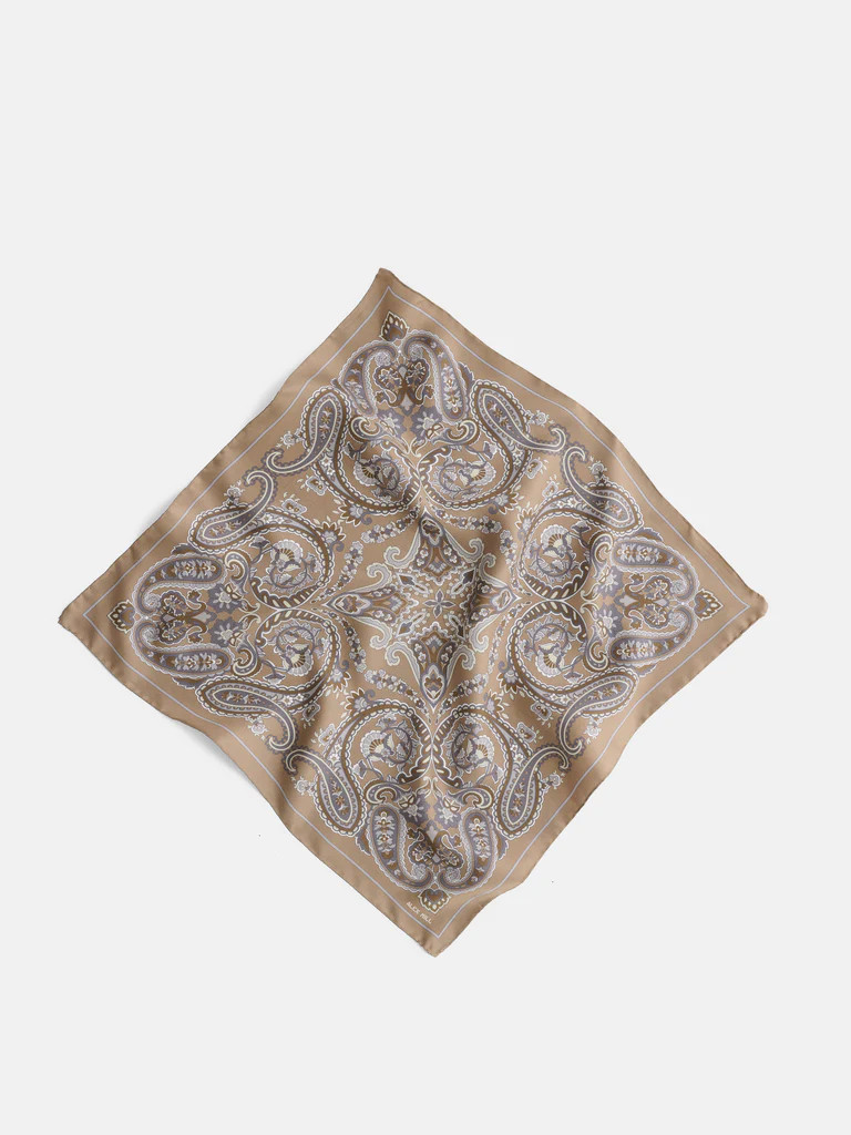 Paisley Scarf In Silk | Alex Mill