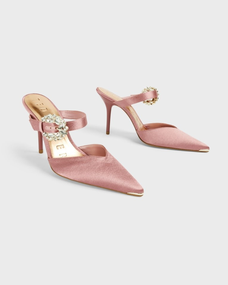 Embellished buckle mule court shoe | Ted Baker (UK)