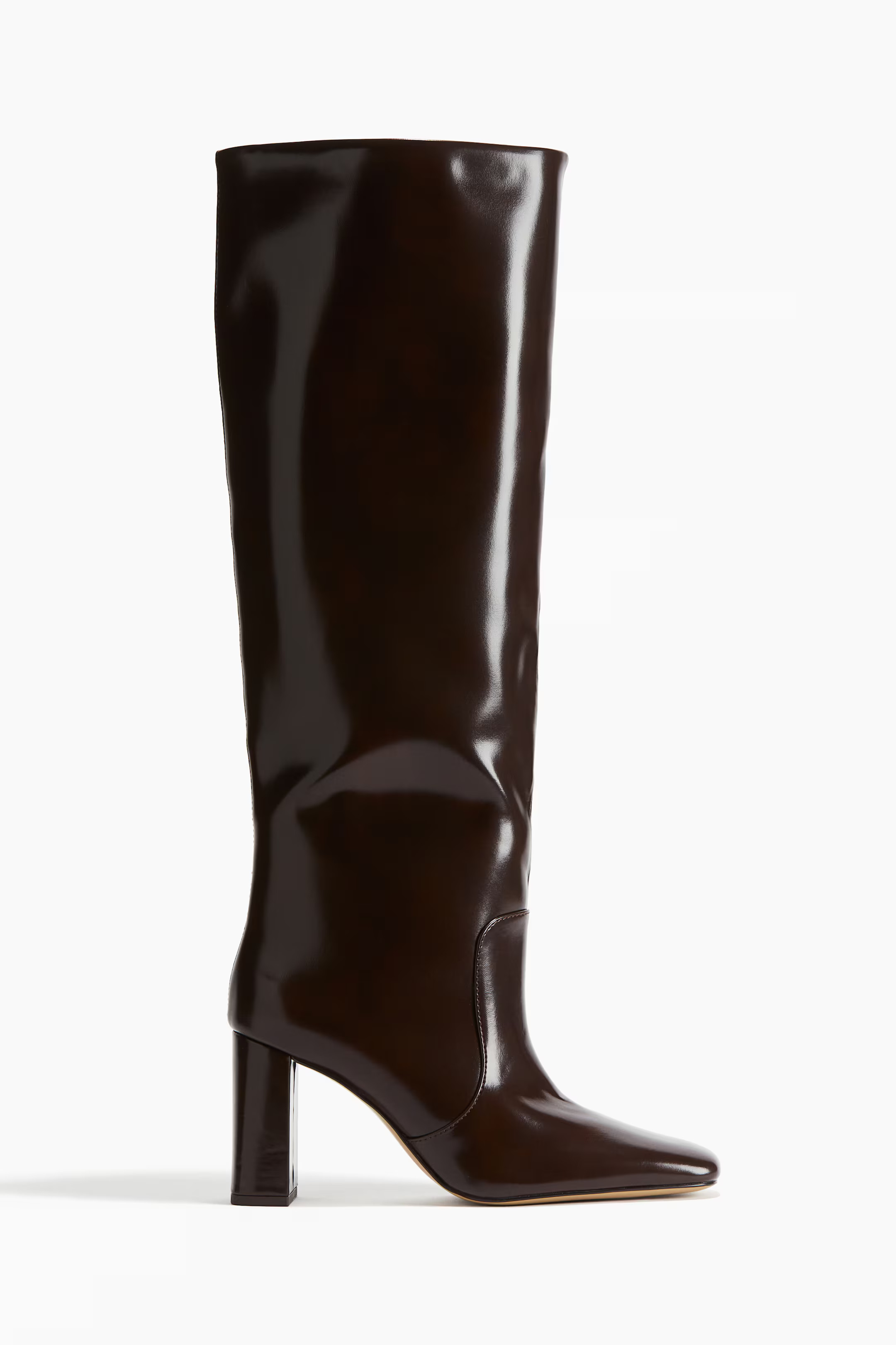 Knee-high boots - Black - Ladies | H&M GB | H&M (UK, MY, IN, SG, PH, TW, HK)
