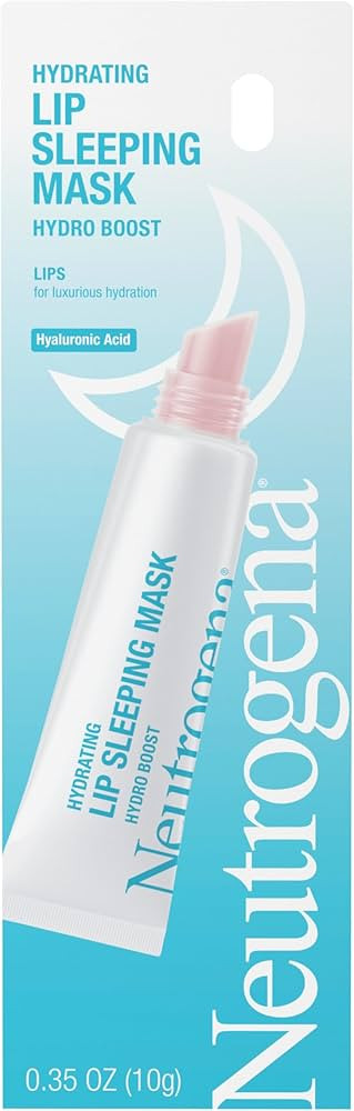 Neutrogena Hydro Boost Hydrating Lip Sleeping Mask with Hyaluronic Acid, Clear Overnight and Dail... | Amazon (US)