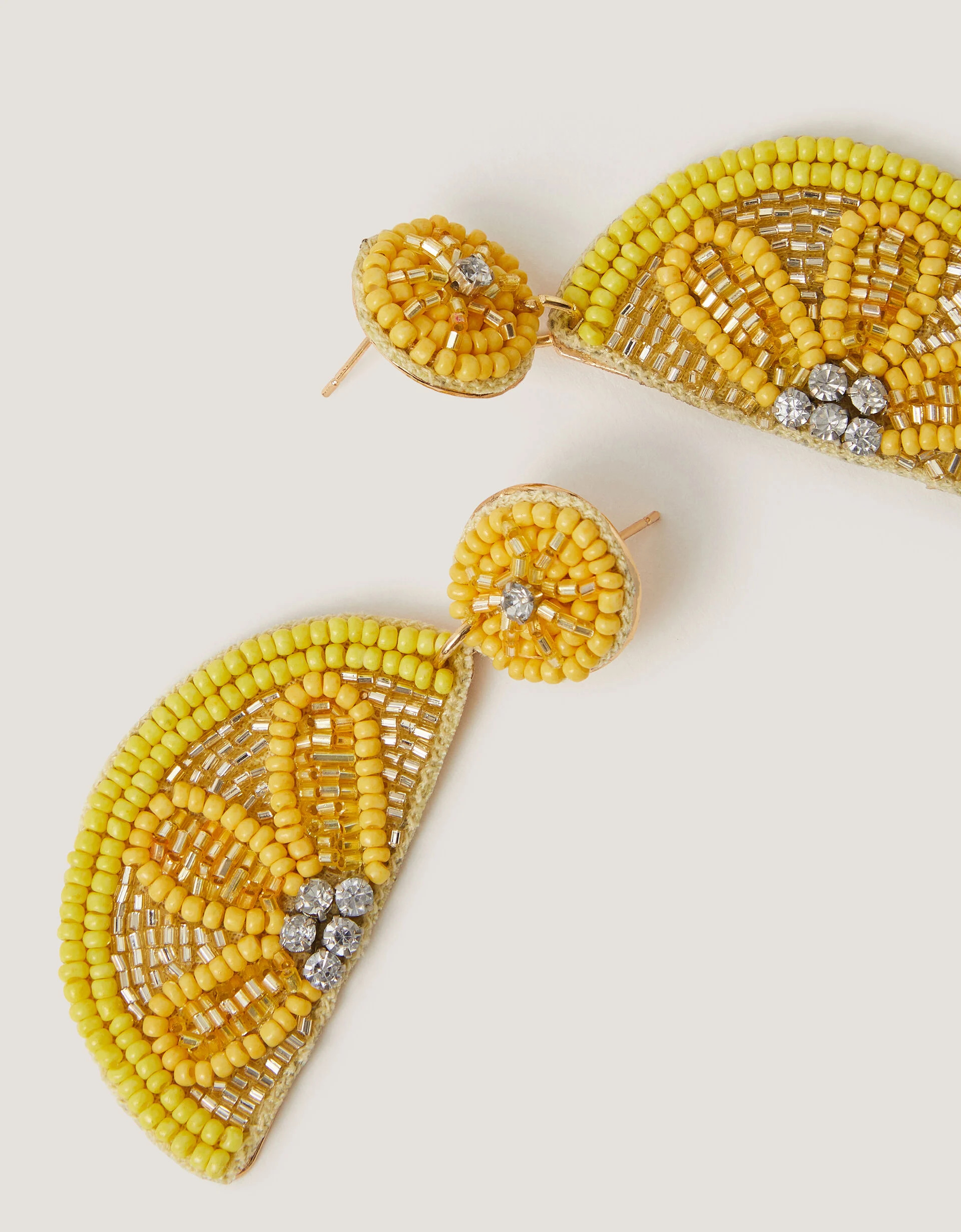 Lemon Beaded Earrings | Monsoon (UK)