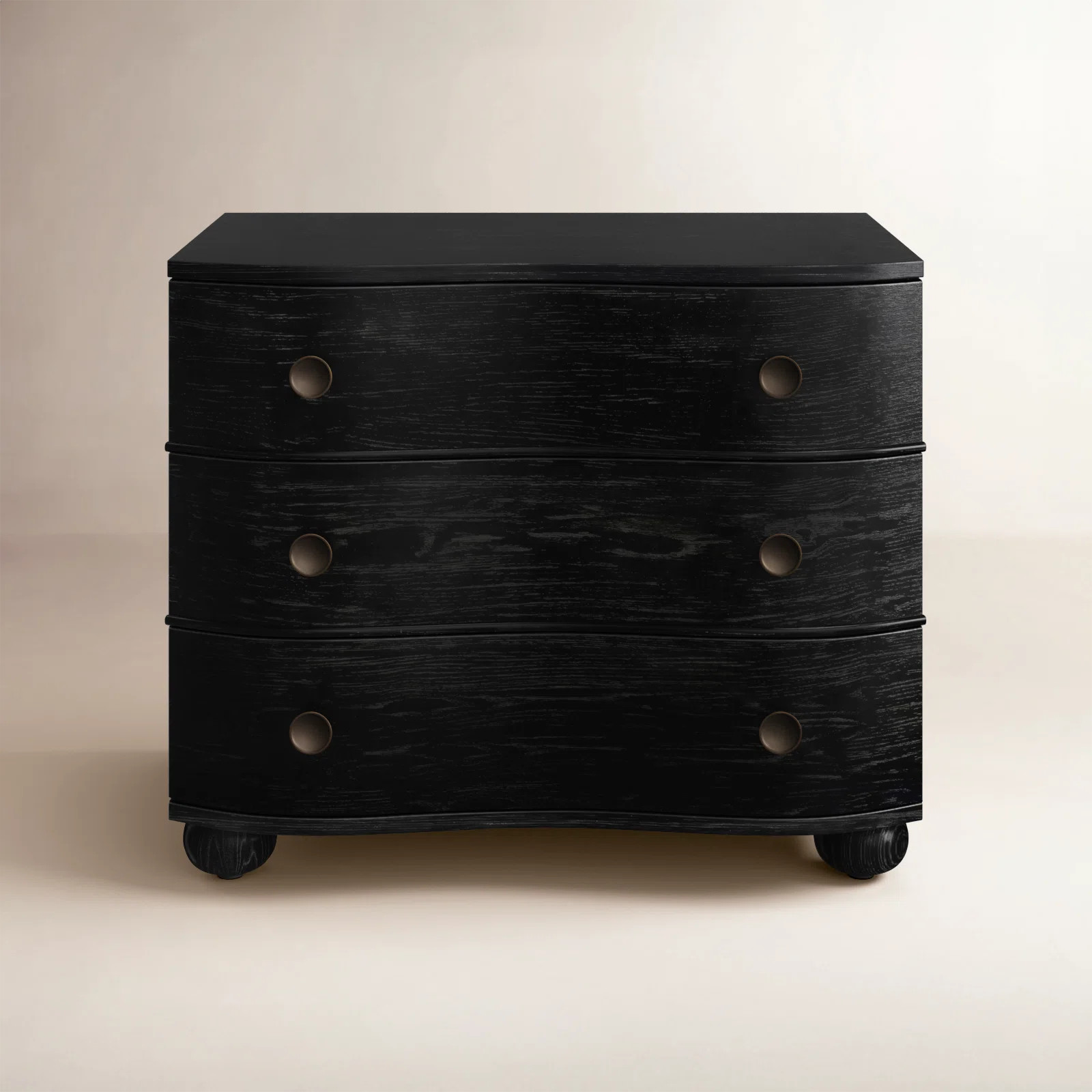 Tiago 3 - Drawer Solid Wood Nightstand | Perigold