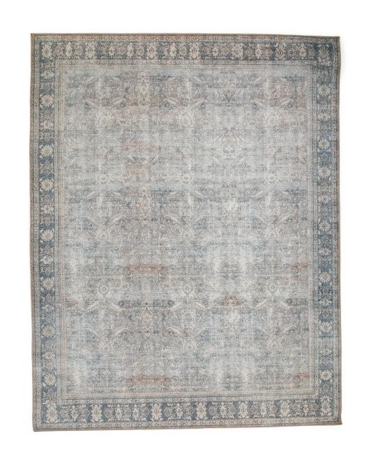 Made In Egypt Vintage Look Flat Weave Area Rug | TJ Maxx