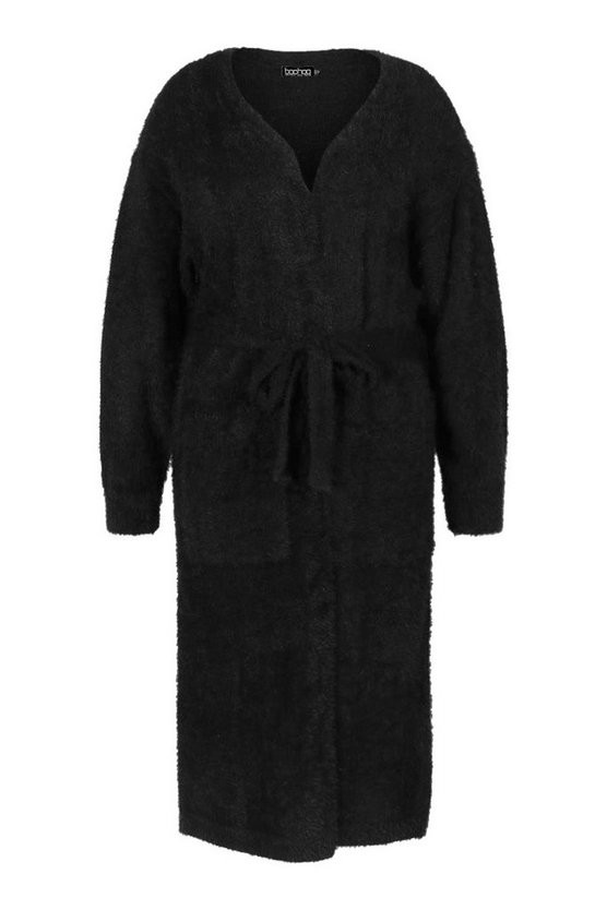 Plus Premium Soft Knit Maxi Cardigan | Boohoo.com (US & CA)