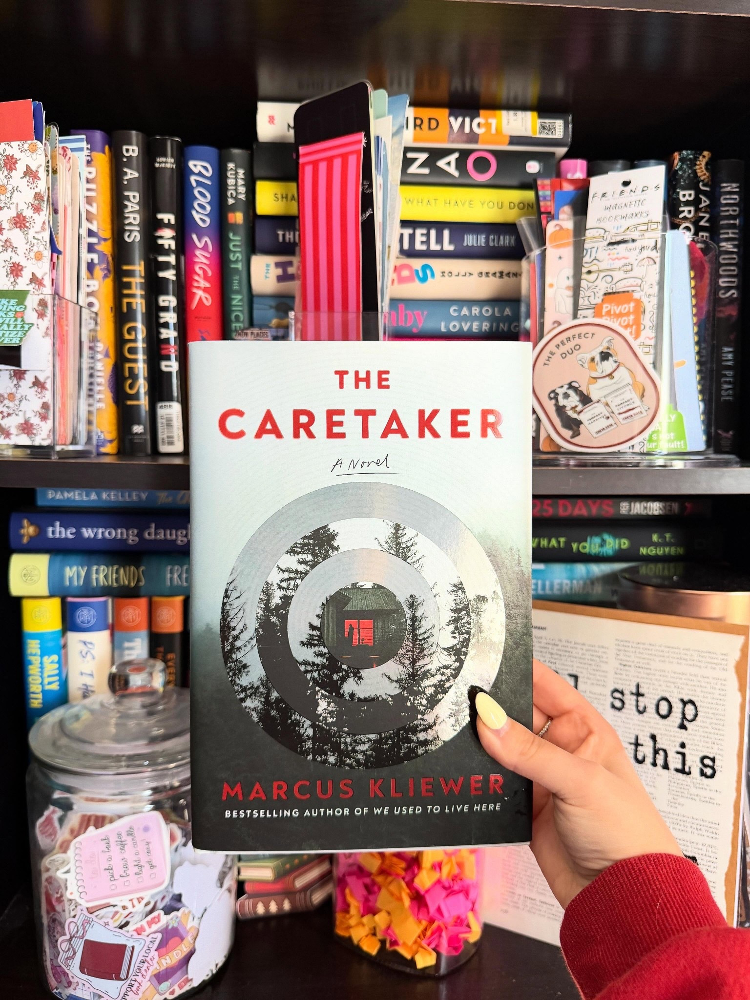 ⭐️FIVE STARS FOR THR CARETAKER⭐️

5⭐️

Did I finish the book or did the book finish me? 

I binge read this all day over the weekend and wow wow wow. I seriously LOVE this author’s writing and way to make me question literally everything including myself.

I won’t lie when I finished I was a bit confused and just needed to sit and try to understand and comprehend what the heck I just read. (I mean that in the best way possible) 

After going down the rabbit hole (no pun intended🐇) I understood a huge part of what other readers gathered from this book and let me tell you it’s DEEP. 

It is true talent that Marcus Kliewer can take the subject of grief and turn it into a horror thriller that will have your mouth hanging open. Grief and loss is something we all will experience at some point in our lives and the author does an incredible job casting light on a not so easy topic as well as scaring you senseless in the process. This book made me feel anxiety and uneasy in a good way. I felt like I was immersed in the plot and characters as if I was watching a scary movie. 

I’ll be thinking about this one for a long time.

I’m soooo excited to see @marcus_kliewer at @hauntthereaders event next month !!!!

Many thanks to @atriabooks for my copy all opinions are my own 

❔last five star read❔

#horrorbooks #newbooks #bookishthoughts #atria