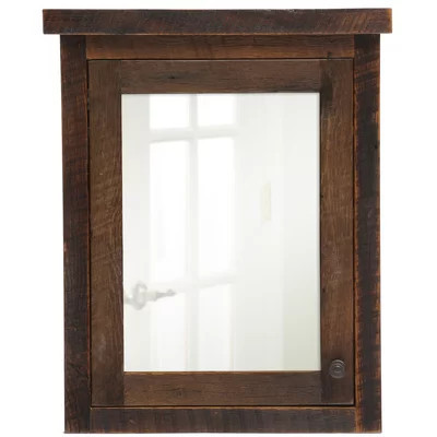 Barnwood Surface Mounted Medicine Cabinet | Wayfair North America