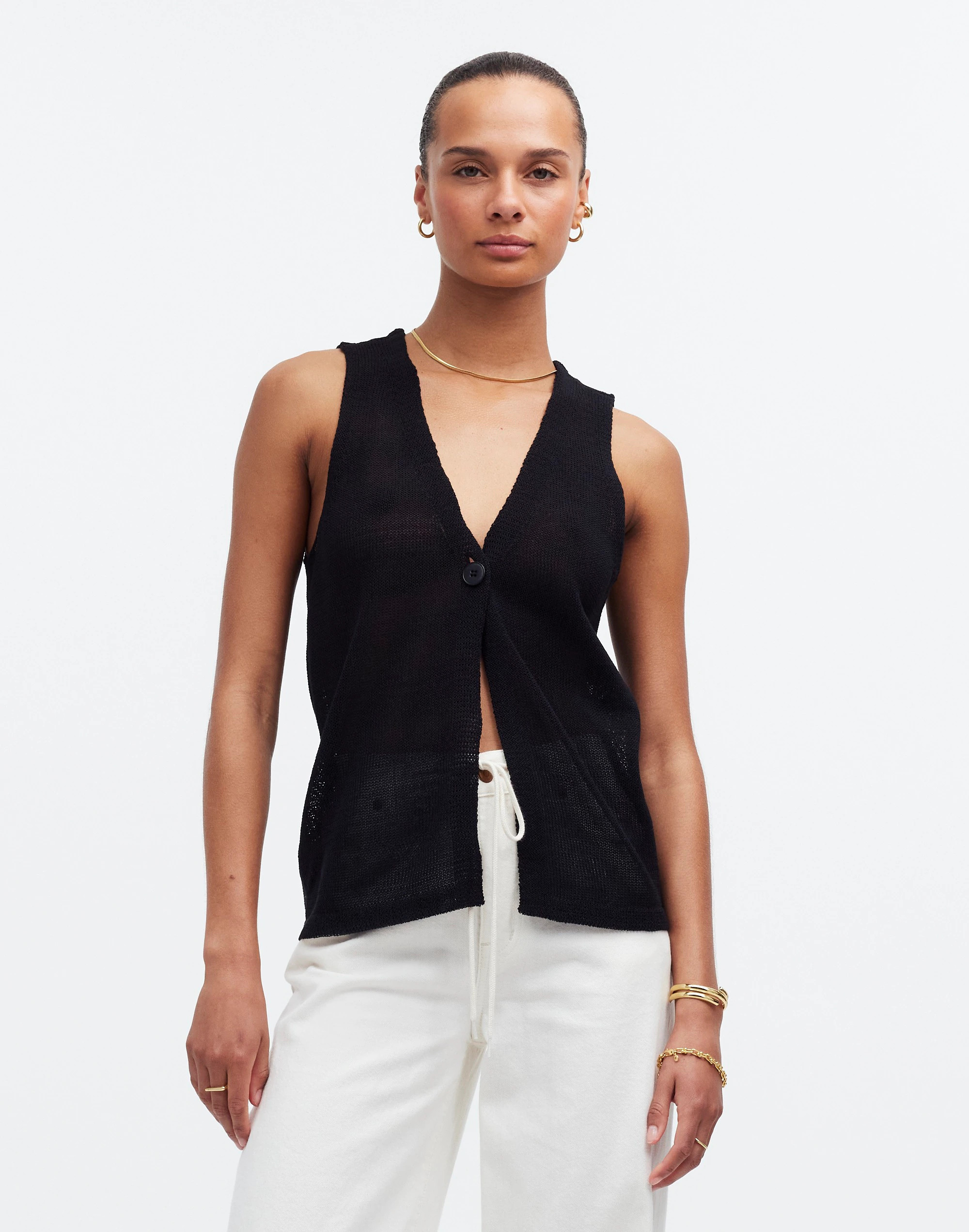 V-Neck Sweater Vest | Madewell