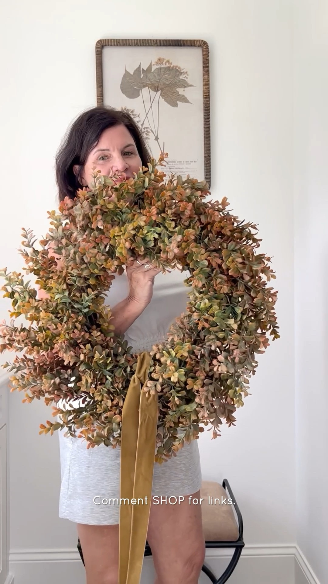 I added all this gorgeous fall color to my pantry with my Amazon finds. The faux mums are so pretty with the pumpkin bowl on my counter. This throw is so soft and GORGEOUS and is under $30! And the wreath is a perfect mix of fall color. I added velvet ribbon in antique gold  

#LTKSeasonal #LTKHome #LTKFindsUnder50