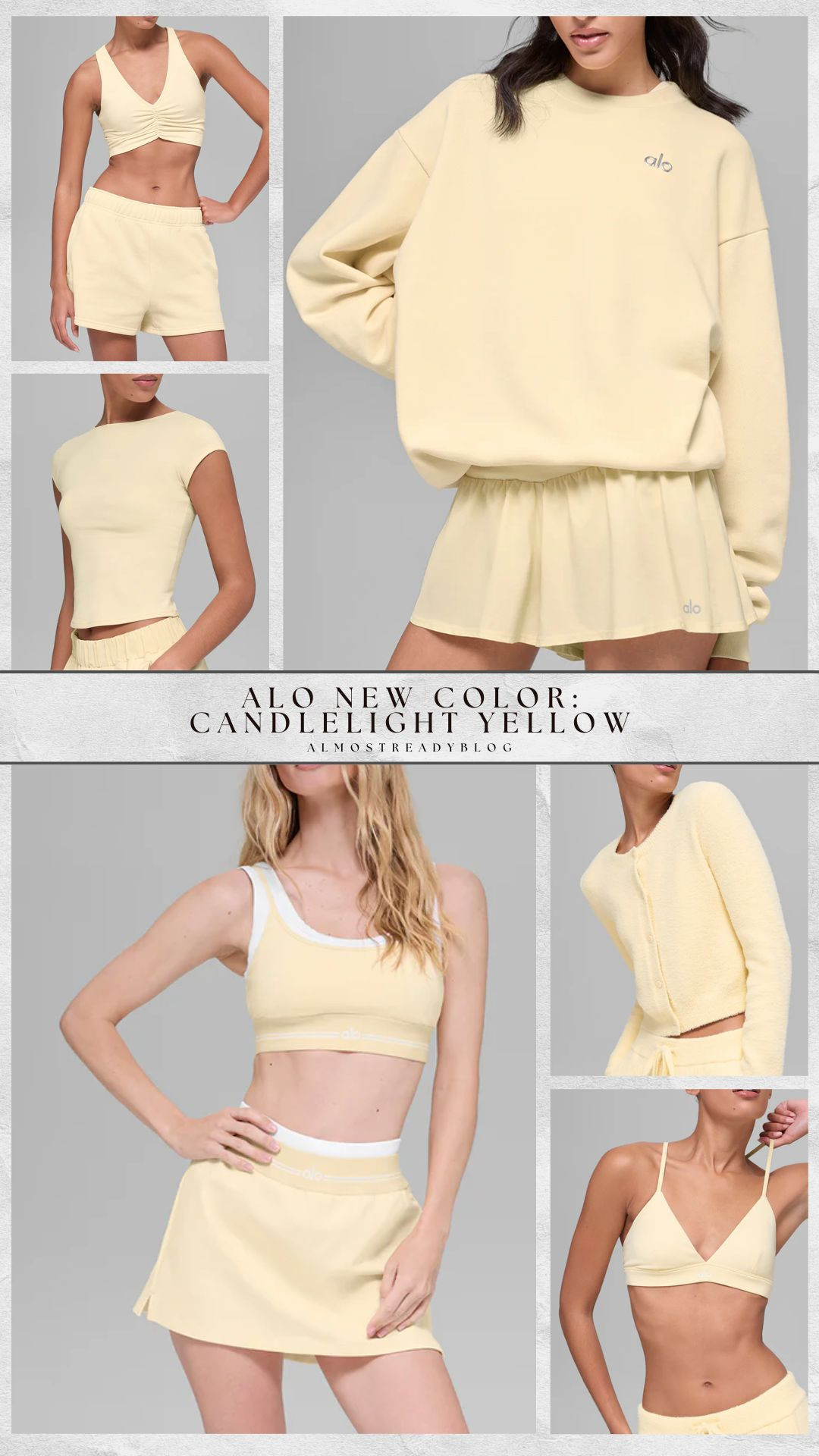 New color from Alo!!! Candlelight Yellow! SO cute for the spring!

new arrivals, activewear, loungewear, sweatshirt, matching set, finds under 100, gym outfit, amanda west 

 #LTKSeasonal #LTKActive #LTKFindsUnder100