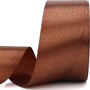 Nsilu 25 Yards 1-1/2 inches Wide Satin Ribbon Suitable for Wedding, Party and Gift Box Packaging ... | Amazon (US)